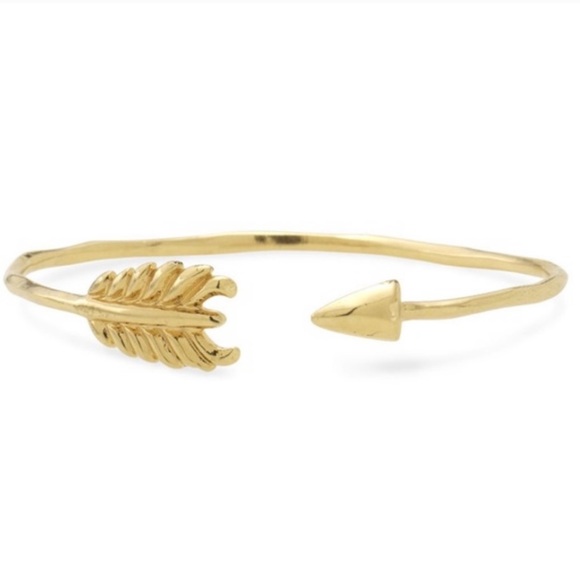 Stella & Dot Gold Gilded Arrow Bracelet - Picture 4 of 5